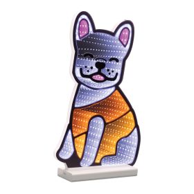 Dog Ekkolight 16"H Acrylic UL Plug