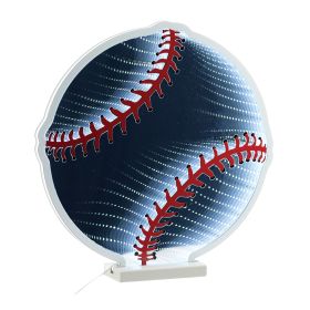 Baseball Ekkolight 15.5"H Acrylic UL Plug