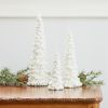 Off-White Tabletop Holiday Tree (Set of 6)