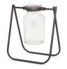 Jar with Stand (Set of 2) 6"L x 6.75"H