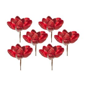 Magnolia Stem (Set of 6) 29"H