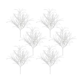 Glitter Bush (Set of 6) 24"H