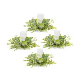 Foliage Candle Ring (Set of 4) 18"D