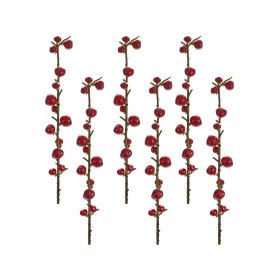 Berry Spray (Set of 6) 33.25"H