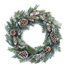 Pine and Cone Wreath 26"D