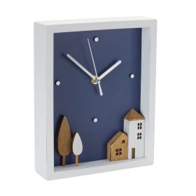 Clock 7.5"L x 9.5"H