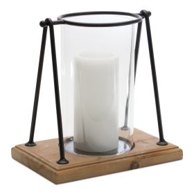 Candle Holder (Set of 2) 9.75"H