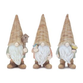 Gnome (Set of 3) 9"H
