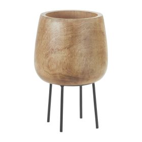 Planter w/Stand 7.25"D x 12"H