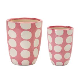 Pot (Set of 6) 3"D x 4.25"H, 4"D x 5"H