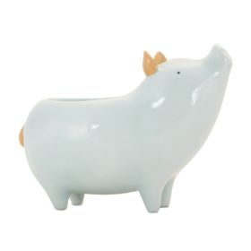 Pig Planter (Set of 4) 6"L x 4.5"H