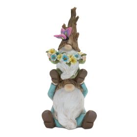 Gnome Stack (Set of 2) 10"H