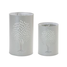 Candle Holder (Set of 2) 6"H, 8"H