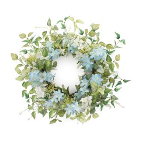 Mini Blossom Wreath 23"D