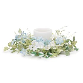 Mini Blossom Candle Ring 18"D