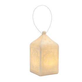Bell Lantern 4.25"L x 9"H Resin