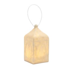 Tree Lantern 5"L x 10"H Resin
