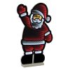 Santa Infinity Light 22.5”H Acrylic UL Plug Included