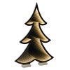 Tree Infinity Light 24.5”H Acrylic UL Plug Included