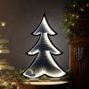 Tree Infinity Light 24.5”H Acrylic UL Plug Included