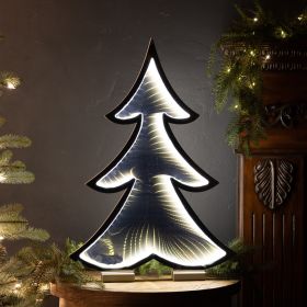 Tree Infinity Light 24.5”H Acrylic UL Plug Included
