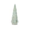 LED Green Mercury Glass Tree (Set of 3)