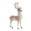 Glittered Holiday Deer Figurine (Set of 3)