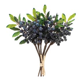 Berry Bundle (Set of 2) 11"H Styrofoam/Polyester/Plastic