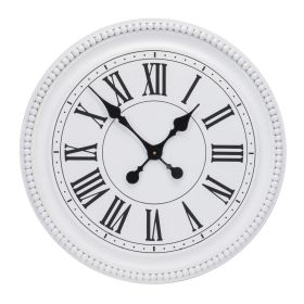 Wall Clock 23"D MDF/Wood
