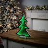 Tree Ekkolight 11.75"H Acrylic 3AA Batteries Not Included/USB Cord Included