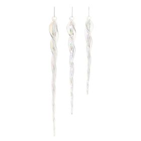 Glass Icicle Ornament (Set of 18)