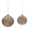 Iridescent Glass Ball Ornament (Set of 12)