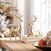 Holiday Deer Figurine (Set of 4)
