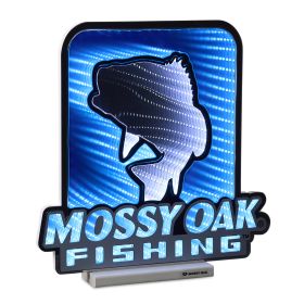 Mossy Oak Fish Logo Ekkolight 16"H Acrylic UL Plug