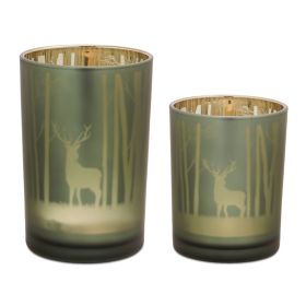 Mossy Oak Candle Holder (Set of 2)