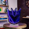 Transformers Decepticon Ekkolight 16"H Acrylic UL Plug