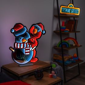 Sesame Street Elmo Snowman Ekkolight 23"H