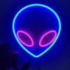 Neon Alien Blue