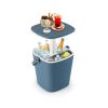 Portable Cooler Bar Table with Bottle Opener