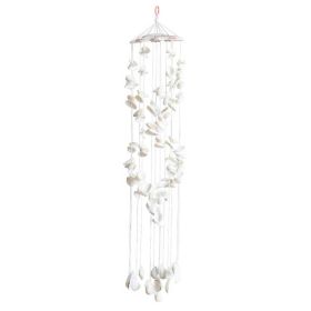 Handcrafted Spiral Shell Wind Chimes
