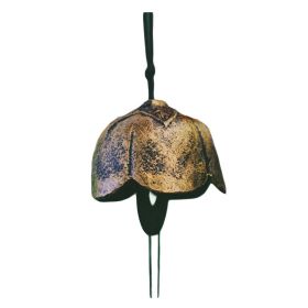 Japanese Cast Iron Plum Blossom Wind Chimes, Bronze