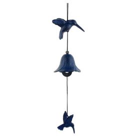 Japanese Cast Iron Wind Chimes Hummingbird