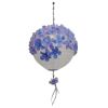 Cute Fabric Flower Paper Lantern Small Decorative Lantern Handhold Hanging Festival D√©cor, Blue