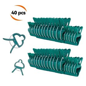 Garden Clips Green 20-Piece