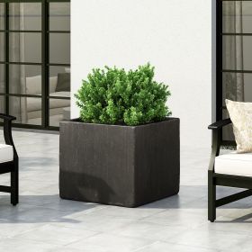 OUTDOOR LARGE SQUARE MGO PLANTER - as Pic