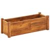 Garden Raised Bed Acacia Wood 29.9"x10.9"x9.8" - Brown