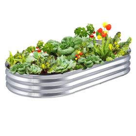 VEVOR Raised Garden Bed, 70.9x35.4x11  with Open Base