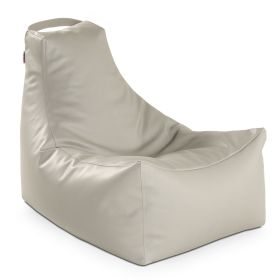 Jaxx Juniper Nautical Edition - Casual Bean Bag Marine Vinyl, Mineral Gray