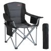 VEVOR Quad Lumbar Back Padded Arm Chairs with Side Pockets