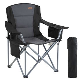 VEVOR Quad Lumbar Back Padded Arm Chairs with Side Pockets